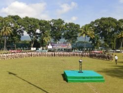 Ratusan Perangkat Desa di Kabupaten Cianjur Ikuti Program Pembinaan Bela Negara