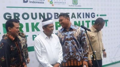 Gubernur Jabar dan Wamentan Groundbreaking Pabrik NPK Nitrat Pertama di Indonesia