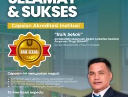 STAI Kharisma Raih Akreditasi Institusi “Baik Sekali”, Mantapkan Langkah Menuju Institut Kharisma Nusantara