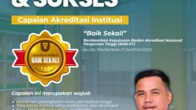 STAI Kharisma Raih Akreditasi Institusi “Baik Sekali”, Mantapkan Langkah Menuju Institut Kharisma Nusantara