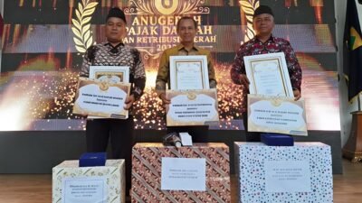 Kecamatan Mande Raih Penghargaan Terbaik Pengelolaan PBB Tahun 2025