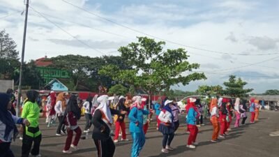 Gelar Senam dan Pameran UMKM, PAD Retribusi Pasar Ciranjang Lampaui Target