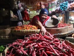 Jelang Akhir Tahun 2025, Harga Cabai di Pasar Induk Cianjur Merangkak Naik