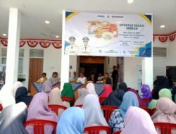 Warga Serbu Operasi Pasar Murah di Desa Babakankaret Cianjur, 1.000 Paket Sembako Ludes dalam 1 Jam