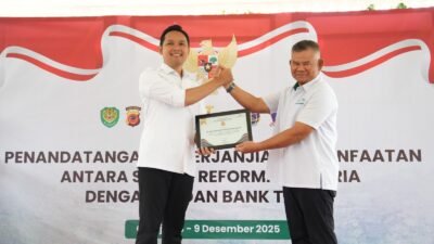 Pemkab Cianjur dan Bank Tanah Teken Perjanjian Pemanfaatan Lahan Eks HGU Perkebunan