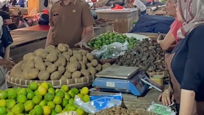 Stok Aman, Harga Cabai dan Telur di Pasar Induk Cianjur Naik