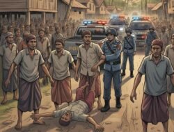 Pria Diikat dan Diseret Warga di Gowa, Rekaman Kejadian Viral di Media Sosial