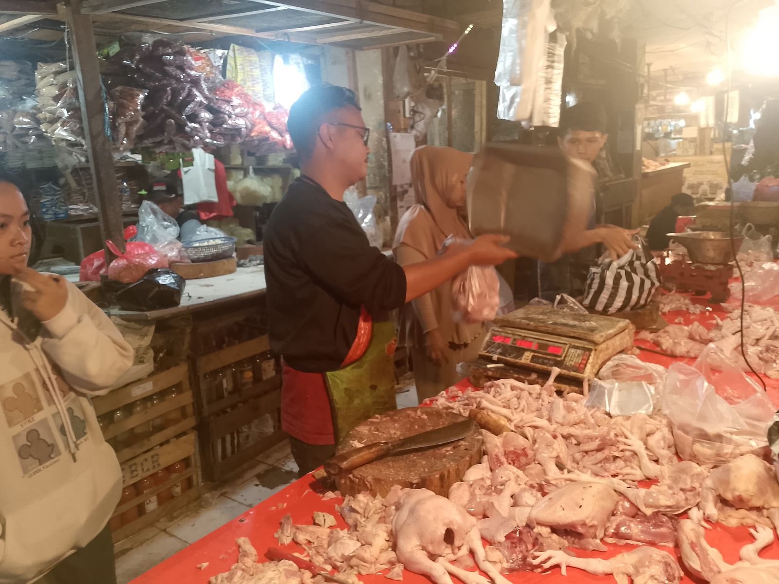 Jelang Nataru 2025/2026 Harga Ayam Potong Tembus Rp45 Ribu, Daya Beli Turun