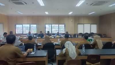 Komisi IV DPRD Kabupaten Cianjur menggelar rapat evaluasi kinerja tahun 2025 dengan RSUD Sayang Cianjur di Gedung DPRD Cianjur, Senin 22 Desember 2025.