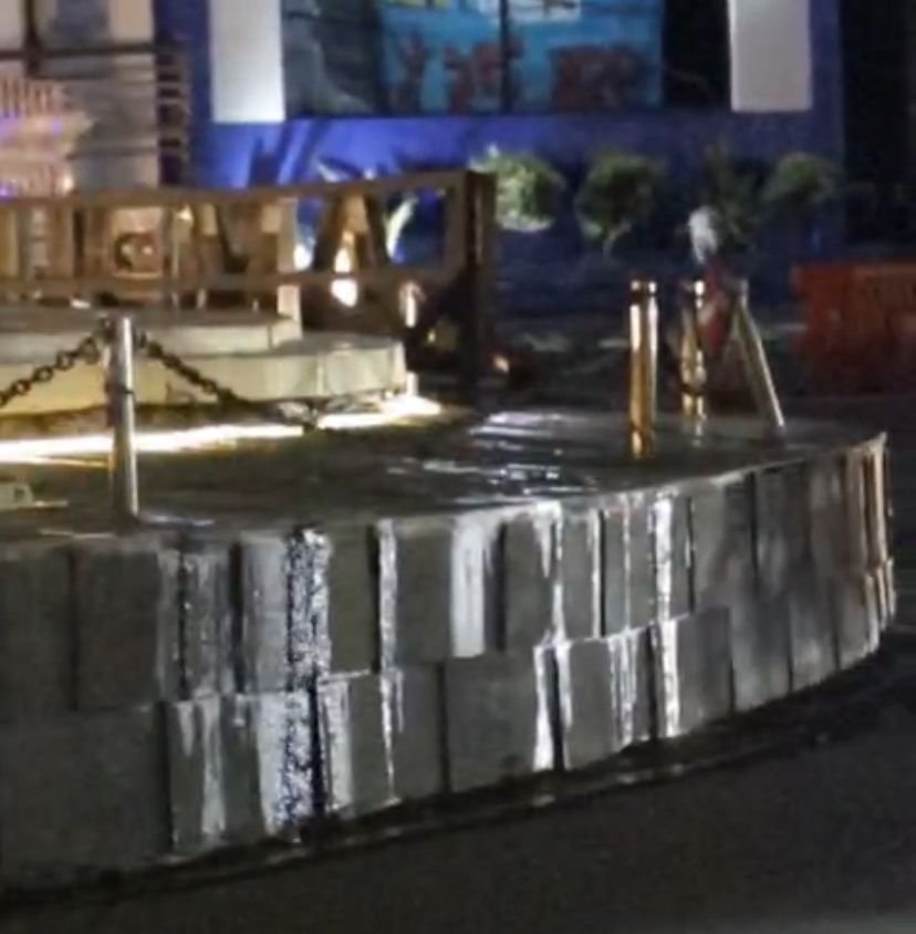 Disperkim Bakal Cek Air di Tugu Lampu Gentur Cianjur yang Meluap ke Jalan