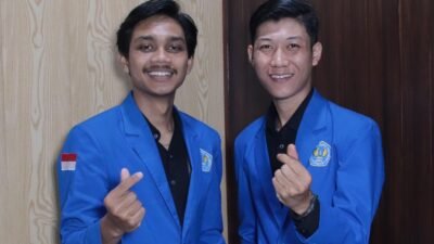 Presma dan Wapresma Unpi Cianjur Ucapkan Selamat HUT Cianjur Ekspres ke-15