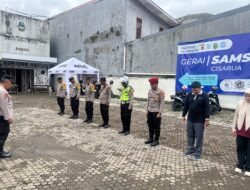 Pos Pam Cisarua Polres Bogor Gelar Apel Kesiapsiagaan Operasi Lilin Lodaya 2025