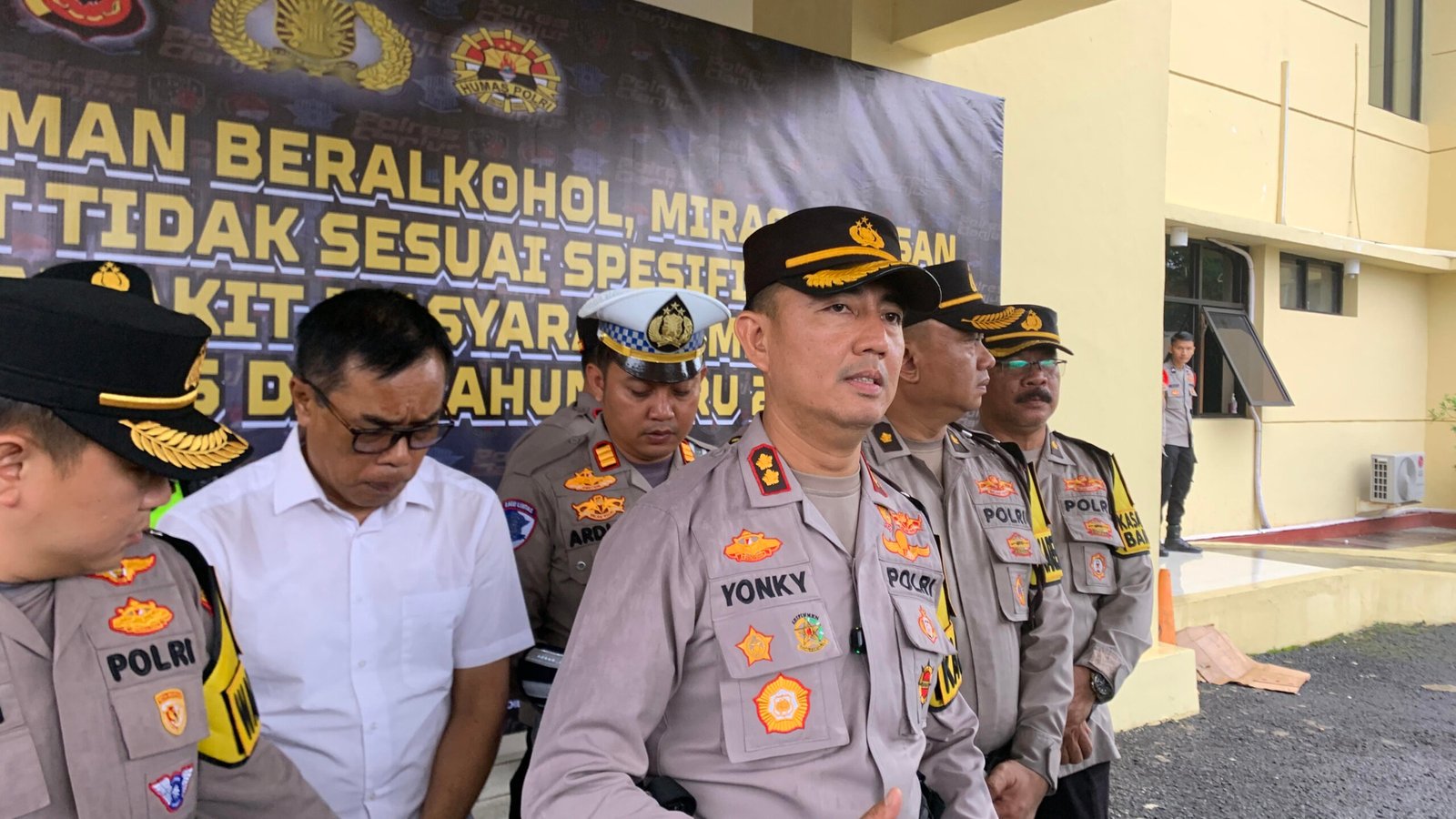 Kapolres Cianjur, AKBP Rohman Yonky Dilatha.(Cianjur Ekspres/Fauzi Noviandi)