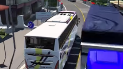 Simulasi Bus Masuk Pasir Hayam Cianjur, Konten Kreator Very Lutfi Fauzi Tuai Pujian Netizen