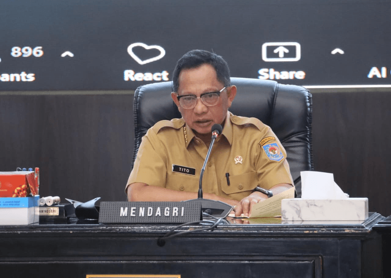 Menteri Dalam Negeri (Mendagri) Muhammad Tito Karnavian
