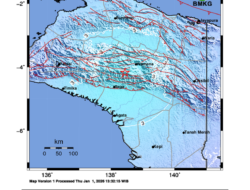 Gempa Bumi M5,4 Guncang Lanny Jaya Papua, Dirasakan hingga Wamena