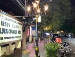 Polisi Tertibkan Motor Knalpot Bising di Jalan Siliwangi Cianjur Usai Euforia Pertandingan Persib vs Persija