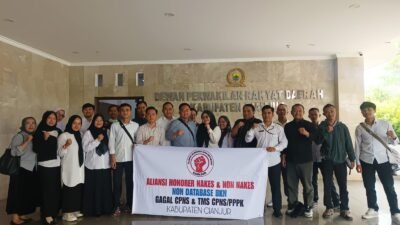 Aliansi Honorer Nakes dan Non Nakes Non-Database BKN Gagal CPNS Kabupaten Cianjur