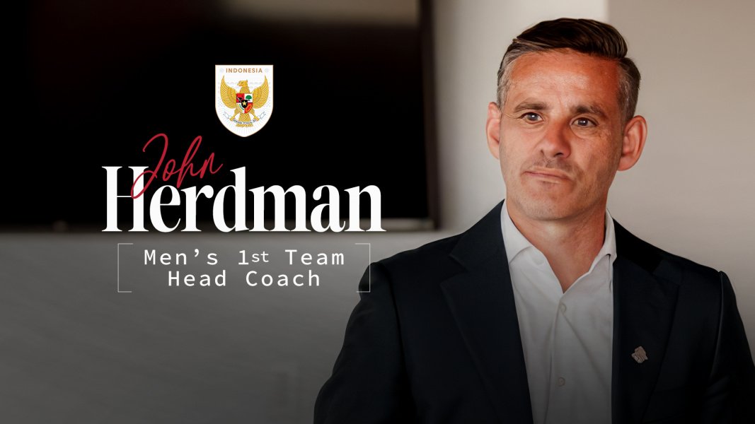 PSSI resmi mengumumkan John Herdman sebagai pelatih baru Tim Nasional (Timnas) Indonesia, Sabtu 3 Januari 2026.