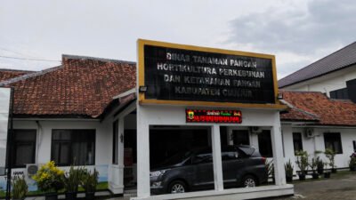 Dinas Tanaman Pangan, Hortikultura, Perkebunan, dan Ketahanan Pangan (DTPHPKP) Kabupaten Cianjur.(Cianjur Ekspres/Moch Nursidin)