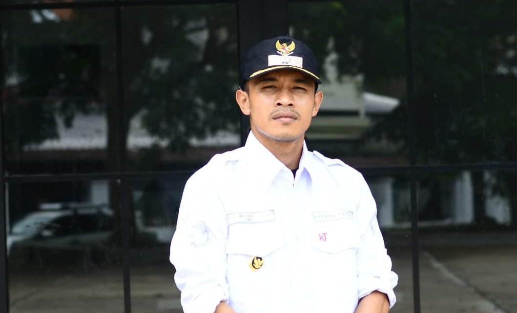 Kepala Desa Pasawahan, Ega Muhammad Fajar.(istimewa)