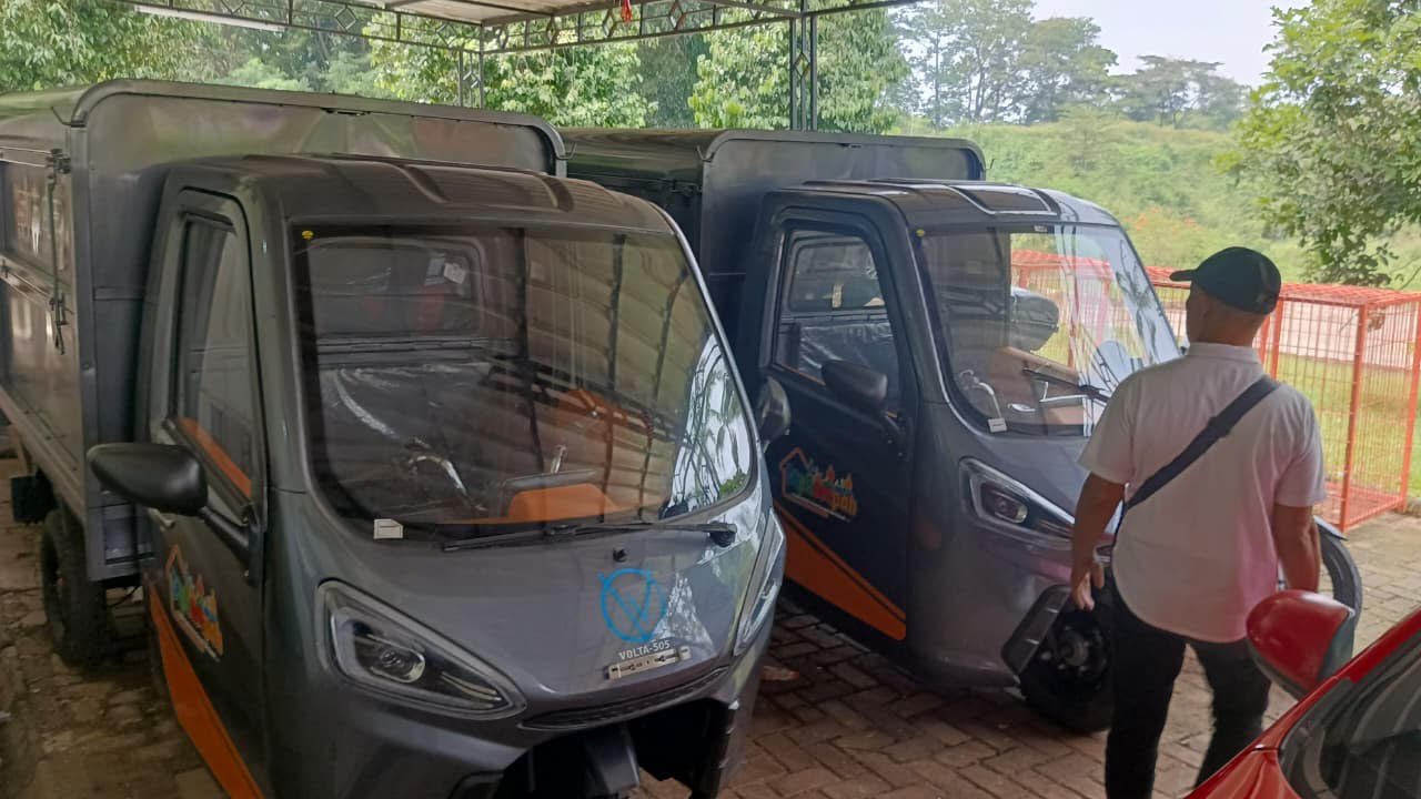 DLH Cianjur Akan Serahkan Enam Motor Listrik Pengangkut Sampah ke Sejumlah Desa