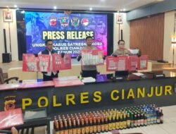 Jelang Ramadan, Satresnarkoba Polres Cianjur Ungkap 29 Kasus Narkoba dan Miras