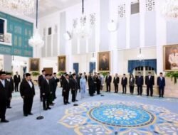 Prabowo Lantik Anggota Dewan Energi Nasional di Istana Negara