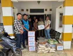 YBM PLN UP3 Cianjur Salurkan Bantuan Sembako untuk Korban Longsor di Campakamulya