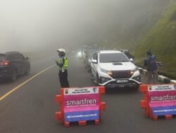 Libur Panjang, Volume Lalu Lintas di Jalur Puncak-Cianjur Naik