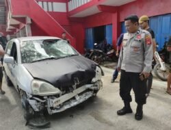 Kecelakaan di Cidaun Cianjur, Mobil Tabrak Sejumlah Kendaraan, Tujuh Orang Luka-luka