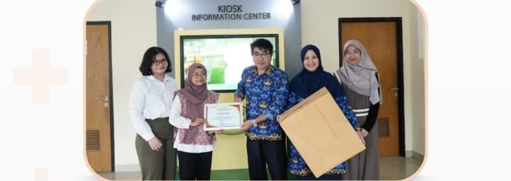 Rumah Sakit Umum Daerah (RSUD) Cimacan, meraih penghargaan Kontribusi Penelitian TB Resistan Obat di Jawa Barat.
