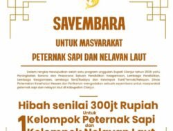DPKHP Cianjur Gelar Sayembara Bagi Masyarakat Peternak Sapi dan Nelayan Laut
