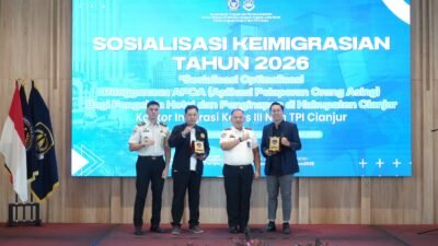 Imigrasi Cianjur Gelar Sosialisasi Keimigrasian 2026, Optimalisasi Aplikasi Pelaporan Orang Asing