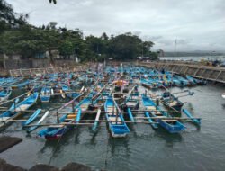 Ratusan Perahu Nelayan Jayanti di Kecamatan Cidaun Terbengkalai