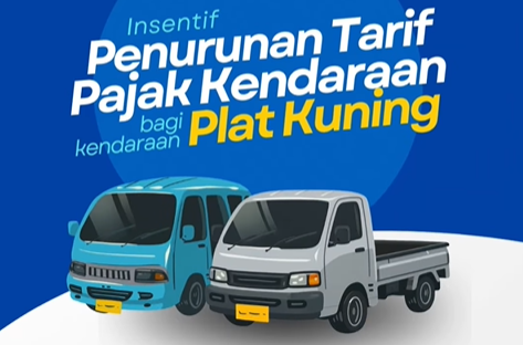 Pemprov Jabar Berikan Insentif Pajak Bagi Kendaraan Plat Kuning Mulai 1 Januari 2026
