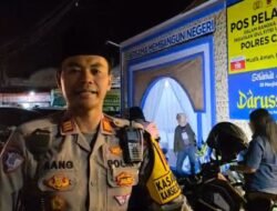 Layani Pemudik Lebaran 1447 H, Polres Cianjur Dirikan Pos Pelayanan di Kawasan Masjid Darussalam Karangtengah