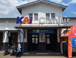 Puncak Arus Mudik di Stasiun Kereta Api Cianjur 15 Maret 2026, Tembus Ribuan Penumpang