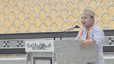 Aziz Muslim Tegaskan Hal Ini Saat Dilantik Dilantik Jadi Ketua Mabincab PMII Cianjur