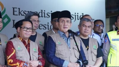Wamenag Lepas Ekspedisi Masjid Indonesia, Pastikan Ribuan Masjid Siap Layani Pemudik