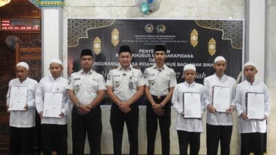 Ratusan Warga Binaan Lapas Cianjur Dapat Remisi Idulfitri, Lima Orang Diantaranya Langsung Bebas
