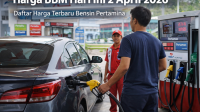 Harga BBM Hari Ini 2 April 2026, Simak Daftar Terbaru di Sejumlah Wilayah