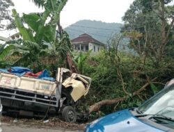 Kecelakaan Truk di Jalan Raya Cugenang Cianjur, Satu Orang Meninggal Dunia, Satu Luka-luka