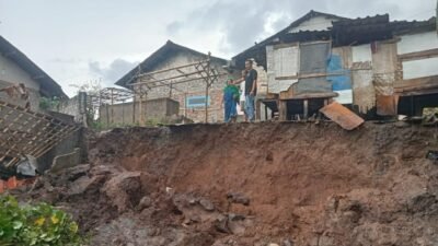 Satu Rumah Rusak di Gekbrong Cianjur Rusak Terdampak Longsor