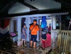 Diguyur Hujan dari Petang Puluhan Rumah di Desa Jamali Kecamatan Mande Terendam Banjir
