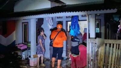 Diguyur Hujan dari Petang Puluhan Rumah di Desa Jamali Kecamatan Mande Terendam Banjir