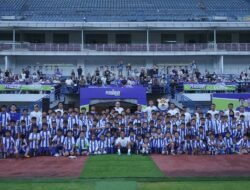 PERSIBDay Festival di GBLA, Coaching Clinic Seru, Ratusan Anak Wujudkan Mimpi di Lapangan
