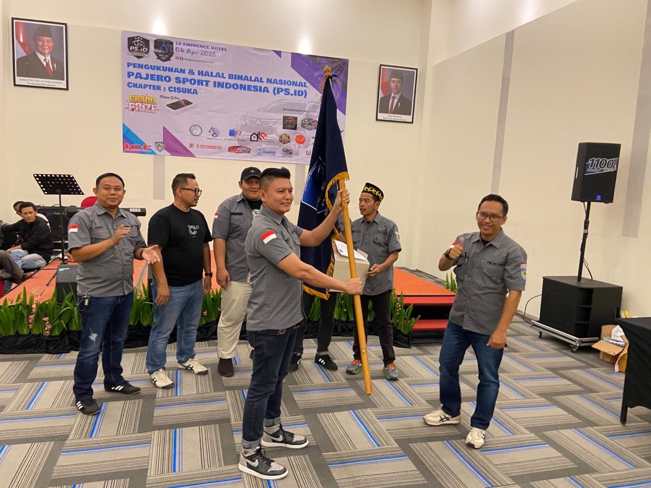 Nahkodai Pajero Sport Indonesia Chapter Cisuka Periode 2026-2029, Hally Ahmad: Solid Seperti Saudara