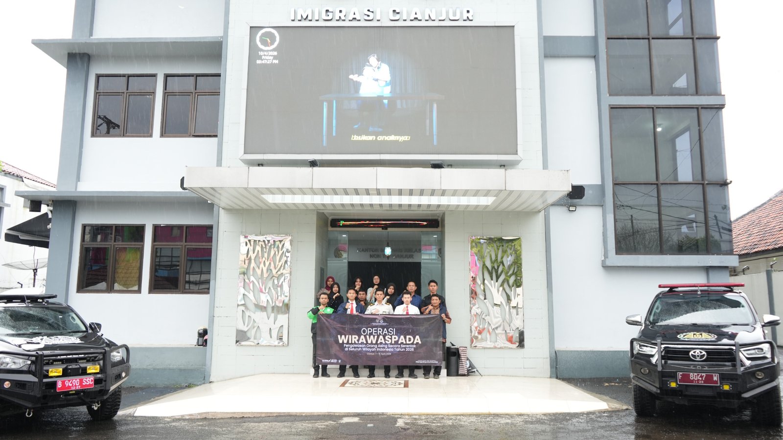 Kantor Imigrasi Kelas III Non TPI Kabupaten Cianjur menggelar Operasi Wirawaspada dari 7-10 April 2026 dengan menyasar empat perusahaan pengguna tenaga kerja asing (TKA).