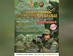 Gratis! TNI AD Buka Pendaftaran Online Bintara Khusus Penerangan Untuk Lulusan SMK, Cek Syaratnya Di Sini